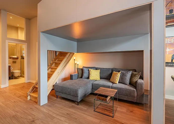 Exclusives Cube Loft Nahe Hauptbahnhof Апартаменты